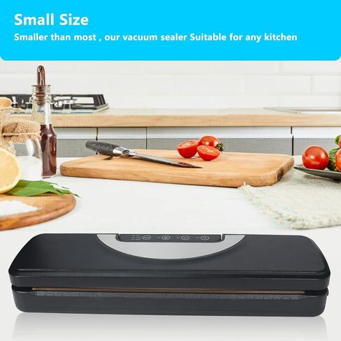 Vacuum Sealer Machine,FENGJIE Commercial Vacuum Sealer Seal A Meal Food Saver System,Automatic Dry Moist Food Modes With Built-in Cutter |LED Indicator | Quiet Operation| Vacuum Bags Starter Kit For Sous Vide and Food Storage in Saudi Arabia