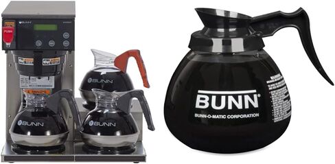 BUNN اكسيوم 15-3، ماكينة صنع القهوة التجارية الأوتوماتيكية 12 كوب، 3 سخانات سفلية، 38700.0002 in Kuwait