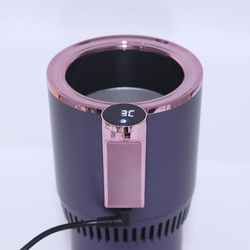 Cooler Warmer Cup Holder 2‑in‑1 Universal Intelligent Aluminum Accessory Travel Coffee Mug for Car Truck Electric Heated Travel Mug Heating Cup Keep Milk Warm for Home Trip Auto Universal in Saudi Arabia