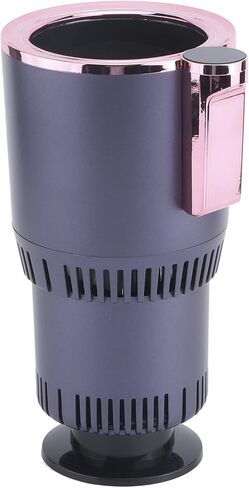 Cooler Warmer Cup Holder 2‑in‑1 Universal Intelligent Aluminum Accessory Travel Coffee Mug for Car Truck Electric Heated Travel Mug Heating Cup Keep Milk Warm for Home Trip Auto Universal in Saudi Arabia