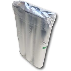 Mylar Vacuum Seal 8"x16' or 11"x16' Rolls | SteelPak Textured/Embossed Vacuum/Heat Seal Rolls to Create Custom-Sized Vacuum Sealer Bags (3, 11"x16') in Kuwait