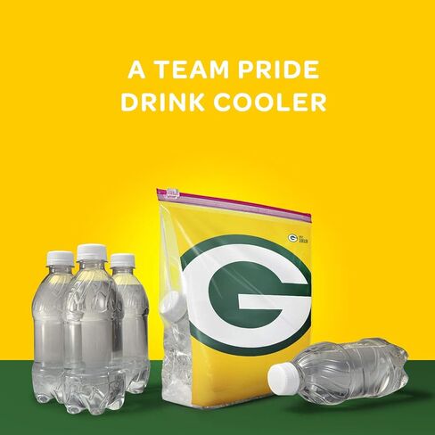 Ziploc Slider Storage Gallon Bag, Great for Grab-and-go Snacking, Tailgating or homegating, 20 Count- NFL Atlanta Falcons in Saudi Arabia