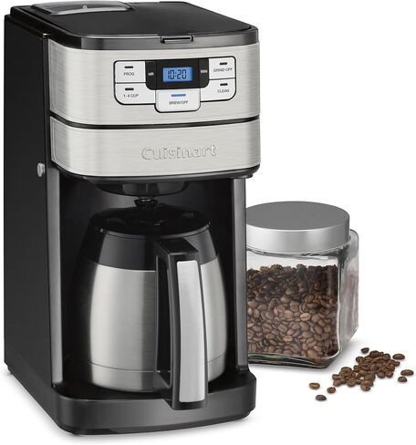 Cuisinart Single Serve Coffee Maker + Coffee Grinder, 48-Ounce Removable Reservoir, Black, DGB-2 in Saudi Arabia
