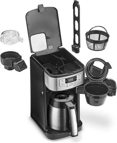 Cuisinart Single Serve Coffee Maker + Coffee Grinder, 48-Ounce Removable Reservoir, Black, DGB-2 in Saudi Arabia