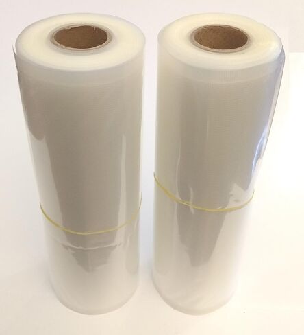 2 أكياس كبيرة من Hansi Naturals مقاس 11 بوصة × 50 بوصة شديدة التحمل (2) أكياس ختم الطعام من الدرجة التجارية in Kuwait