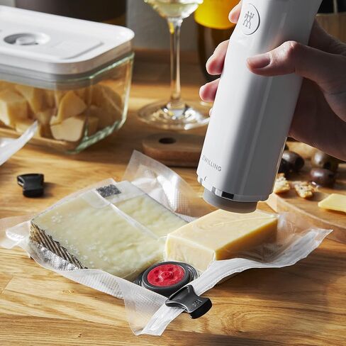 ZWILLING Fresh & Save Handheld Vacuum Sealer + 3-pc Glass Food Storage in Saudi Arabia
