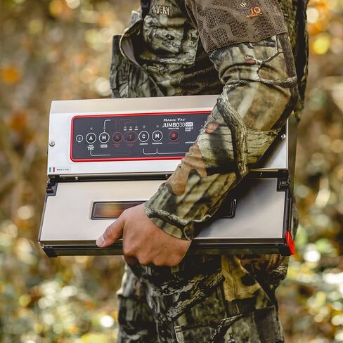 افيد ارمور - ماكينة تفريغ الهواء ماجيك فاك جامبو 30 ايفو بلس للاطعمة الجافة والرطبة، الة تعبئة وتغليف اللحوم مع قضيب اغلاق بتفريغ الهواء 13.5 انش in Kuwait