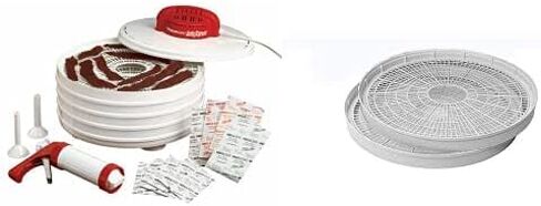 NESCO FD-28JX JerkyXpress مجفف الطعام للوجبات الخفيفة، أبيض in Kuwait