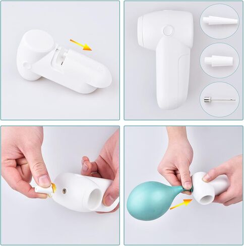 مجموعة أدوات تفريغ الهواء من Mason Jar، سدادة جرة الطعام الكهربائية لتخزين الطعام، مجموعة مضخة تفريغ محمولة 6 في 1 تناسب سدادة تعليب مكنسة كهربائية ذات فم واسع ومنتظم in Kuwait