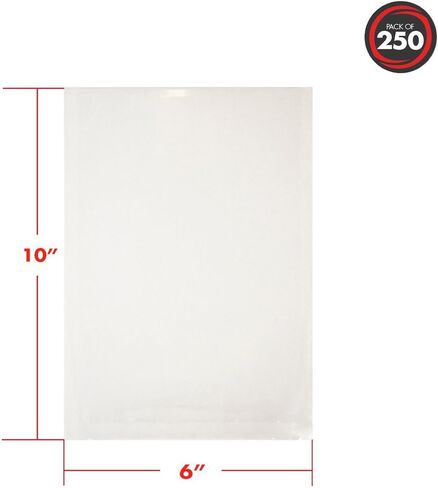 UltraSource - 700610-250 أكياس حجرة مفرغة، 6 × 10، 3 مل (صندوق مكون من 250) in Kuwait