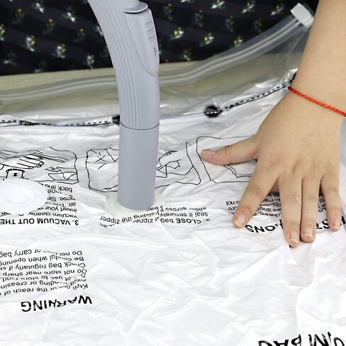 ايفريداي هوم 83-77 اكياس تخزين مفرغة من الهواء - موفرة للمساحة وضغط محكم الغلق للخزانة لتخزين وتنظيم الملابس والبياضات والاغراض الموسمية، 15 قطعة in Kuwait