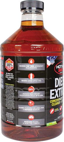 Hot Shot's Secret Diesel Extreme 1 Gallon, Concentrated Fuel System Cleaner, Diesel Fuel Additive, Fuel Injector Cleaner - Increases Fuel Economy & Restores Engine Performance in Saudi Arabia