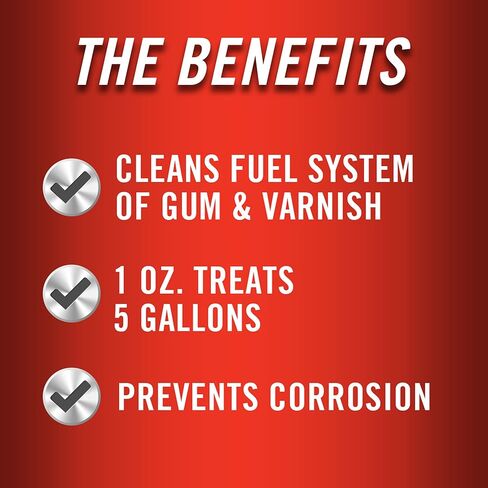 STA-BIL 360 Protection Ethanol Treatment & Fuel Stabilizer - Full Fuel System Cleaner - Fuel Injector Cleaner - Increases Fuel Mileage - Protects Fuel System - Treats 5 Gallons - 4 Fl. Oz. (22295) in Saudi Arabia