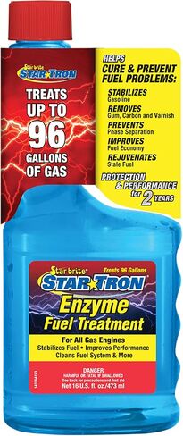 STAR BRITE Star Tron Enzyme Fuel Treatment, Small Engine Formula, 16 Fl Oz Treats up to 96 Gals Gas Additive Rejuvenates & Stabilizes Old Gasoline, Cures & Prevents Ethanol Problems in Saudi Arabia