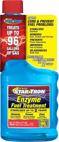 STAR BRITE Star Tron Enzyme Fuel Treatment, Small Engine Formula, 16 Fl Oz Treats up to 96 Gals Gas Additive Rejuvenates & Stabilizes Old Gasoline, Cures & Prevents Ethanol Problems in Saudi Arabia