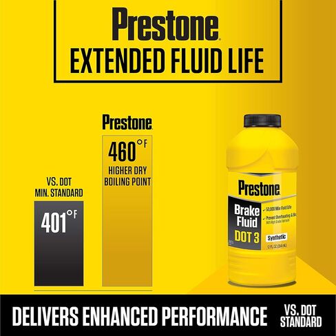 بريستون سائل فرامل صناعي AS400 دوت 3 (12 اونصة) in Kuwait