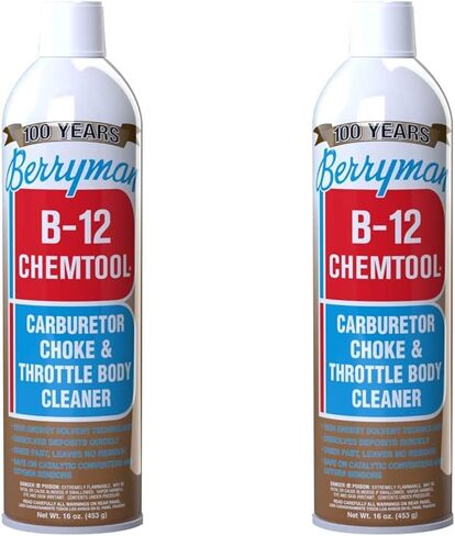 Berryman Products 0117 B-12 Chemtool Carburetor, Choke and Throttle Body Cleaner [Not VOC Compliant in Some States], 16-Ounce (117) in Saudi Arabia