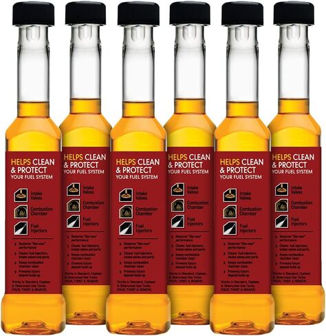 Gumout 510013 High Mileage Fuel Injector Cleaner, 6 oz. (Pack of 6) in Saudi Arabia