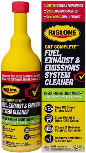 Rislone Cat Complete Fuel, Exhaust and Emissions System Cleaner, Pack of 1 in Saudi Arabia