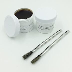 NO-OX-ID Two 2-Ounce Tubs A-Special Electrical Contact Grease - Improves Conductivity and Fights Corrosion in Automotive Marine Industrial Maintenance Antenna and Railroad Applications in Saudi Arabia