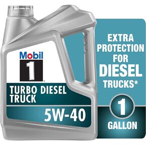 Mobil 1 Turbo Diesel Truck Full Synthetic Motor Oil 5W-40, 1 Gal