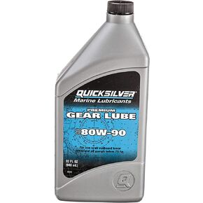 Quicksilver 80W-90 Premium Gear Lube - Marine Engine - 32 Ounce in Saudi Arabia