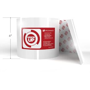 فيلم حماية الطلاء الشفاف ARMOR UP مقاس 6 × 30 بوصة، غلاف حماية للسيارات من مادة TPU 8 مل للمصدات، وأسفل الأبواب، وملصقات HOV، وحماية الروك - حماية من الأشعة فوق البنفسجية، غير اصفرار، شفاء ذاتي in Kuwait