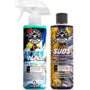 Chemical Guys CWS21216 HydroSuds Ceramic SiO2 Shine High Foaming Car Wash Soap (Works with Foam Cannons, Foam Guns or Bucket Washes) For Cars, Trucks, Motorcycles, RVs & More, 16 fl oz, Berry Scent in Saudi Arabia