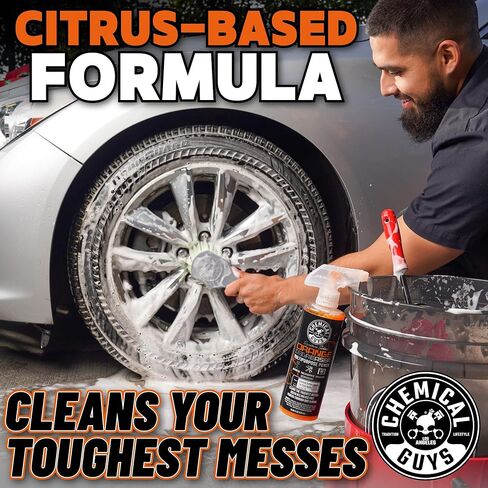 Chemical Guys CLD_201_16 Signature Series Orange Degreaser, Multipurpose Power, Safe for Cars, Trucks, SUVs, Motorcycles, RVs & More, 16 fl oz in Saudi Arabia