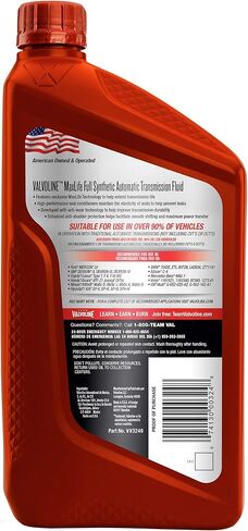 Valvoline MaxLife ATF Multi-Vehicle Full Synthetic Automatic Transmission Fluid 1 QT (Pack of 2) in Saudi Arabia