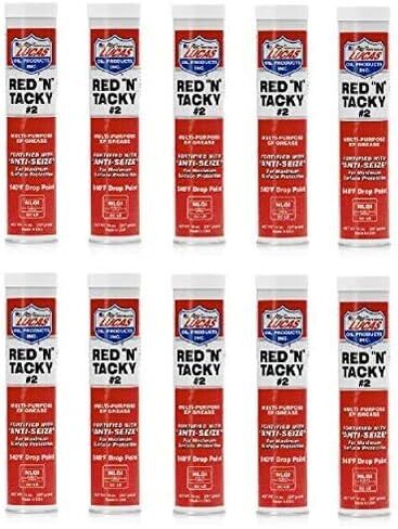 Lucas 10005-30PK Red N' Tacky Grease, (Pack of 30) in Saudi Arabia