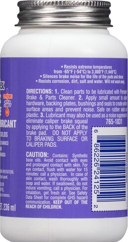 Permatex 09973 Counterman's Choice Ceramic Extreme Brake Parts Lubricant, 4g Pouch in Saudi Arabia