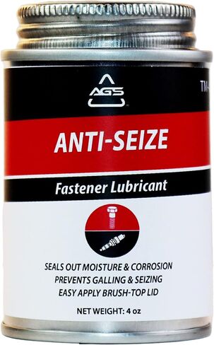 AGS Automotive Solutions Brush Top Can Thread-Magic Anti-Seize Lubricant for Bolts and Screws, 4 Ounces in Saudi Arabia