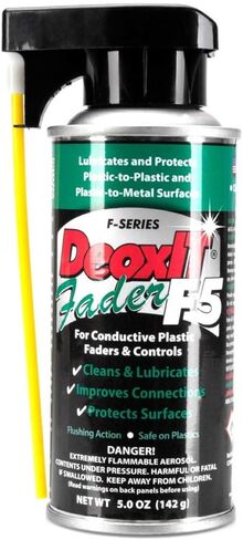CAIG DeoxIT FaderLube Lubricant 5 oz. & Hosa D100S-2 CAIG DeoxIT 100% Spray Contact Cleaner, 2 oz. in Saudi Arabia