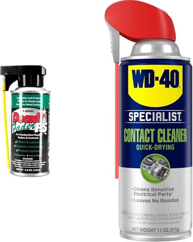 CAIG DeoxIT FaderLube Lubricant 5 oz. & Hosa D100S-2 CAIG DeoxIT 100% Spray Contact Cleaner, 2 oz. in Saudi Arabia