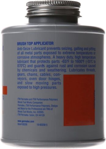 Permatex 80071 Anti-Seize Lubricant with Brush Top Bottle, 4 oz. in Saudi Arabia