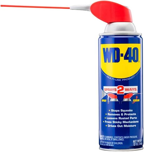 WD-40 Multi-Use Product with Smart Straw Sprays 2 Ways,12 OZ [12-Pack] in Saudi Arabia