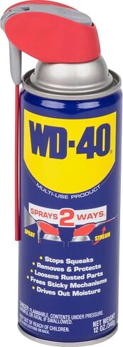 WD-40 Multi-Use Product with Smart Straw Sprays 2 Ways,12 OZ [12-Pack] in Saudi Arabia