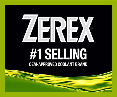 Zerex Original Green منخفض السيليكات 50/50 مضاد التجمد/المبرد المخفف مسبقًا الجاهز للاستخدام 1 GA in Saudi Arabia