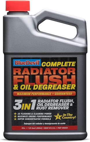 BlueDevil 00203 Radiator Flush & Oil Degreaser - 1 Quart in Saudi Arabia
