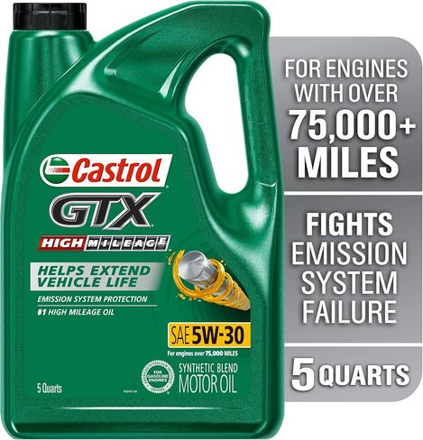 Castrol GTX MAGNATEC 5W-30 Full Synthetic Motor Oil, 5 Quart in Saudi Arabia