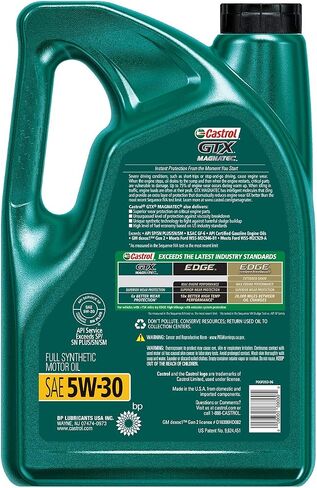 Castrol GTX MAGNATEC 5W-30 Full Synthetic Motor Oil, 5 Quart in Saudi Arabia