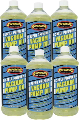 TSI Supercool Vacuum Pump Oil, Synthetic, 32 Oz., Clear (V32) in Saudi Arabia