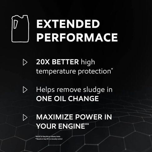 زيت محرك موبيل 1 الاصطناعي الكامل ذو الأداء الممتد 0W-20، 5 كوارت in Saudi Arabia