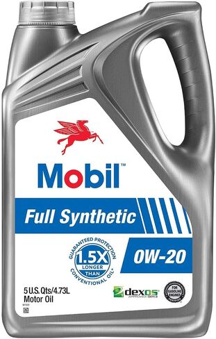 Mobil Full Synthetic Motor Oil 5W-30, 5 Quart in Saudi Arabia