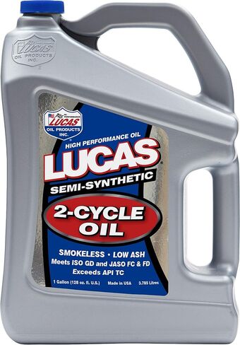 Lucas Oil 10115 Semi-Synthetic 2-Cycle Motor Oil - 1 Gallon in Saudi Arabia