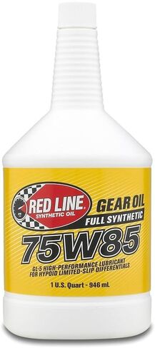 Red Line (57914) 75W140 GL-5 Synthetic Gear Oil for Hypoid Limited Slip Differentials - 1 Quart in Saudi Arabia