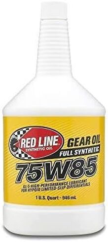 Red Line (57914) 75W140 GL-5 Synthetic Gear Oil for Hypoid Limited Slip Differentials - 1 Quart in Saudi Arabia