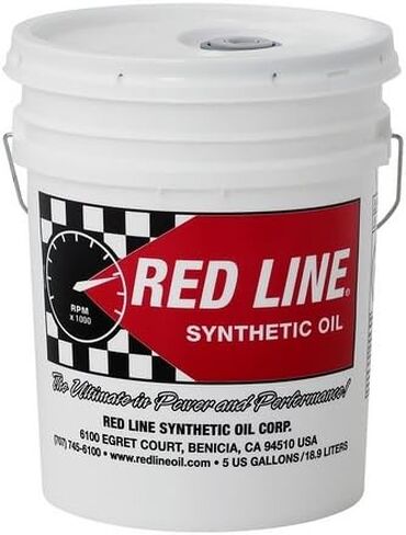 Red Line (57914) 75W140 GL-5 Synthetic Gear Oil for Hypoid Limited Slip Differentials - 1 Quart in Saudi Arabia