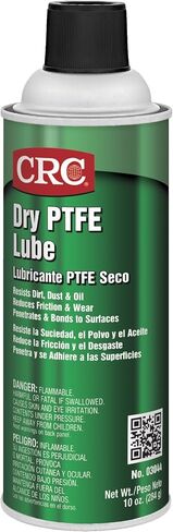 CRC Dry PTFE Lube, 10 Wt Oz, NSF H2 Registered Lubricant with Advanced Dry Film Technology, Plastic-Safe, Aerosol Spray in Saudi Arabia